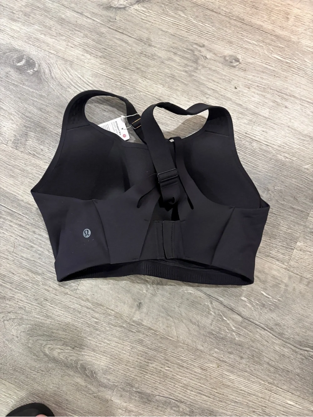 Lululemon Athletica AirSupport Bra In Black NWT 36DDD Running Gym Workout Wear